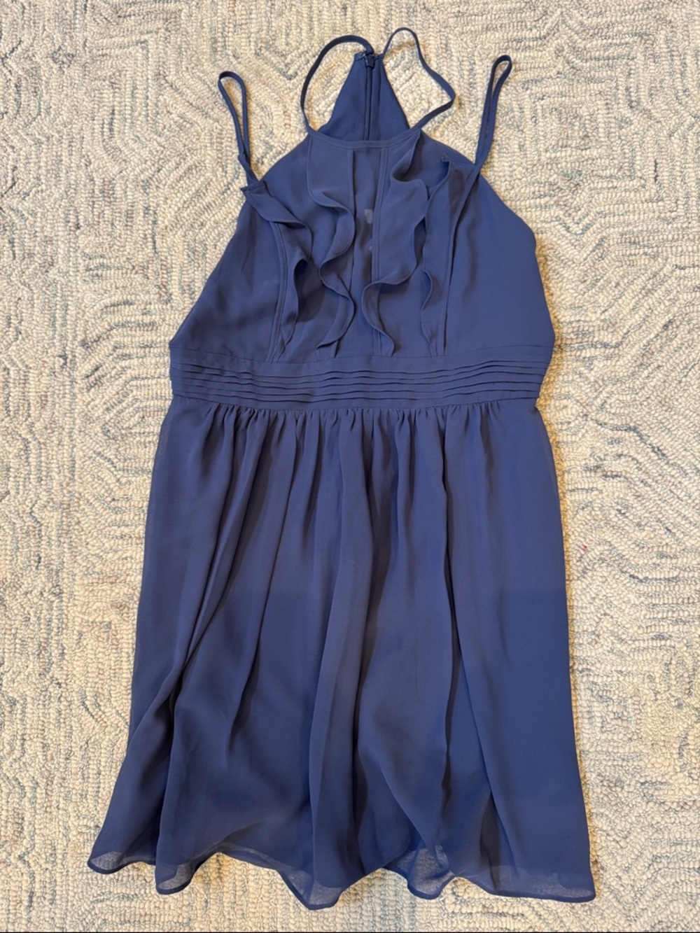 BCBGeneration periwinkle Dress with Zipper back